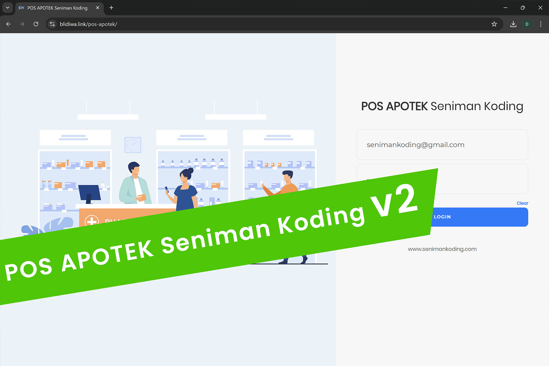 Software Apotek Beli Putus yang Fleksibel dan Lengkap Hanya di POS APOTEK Seniman Koding, software apotek beli putus, POS apotek Seniman Koding, aplikasi kasir apotek tanpa langganan, software apotek offline online, sistem apotek multi cabang, aplikasi apotek multi kasir, software stok obat apotek, laporan obat expired apotek, laporan obat mendekati expired, aplikasi penjualan apotek, software apotek custom, sistem kasir apotek Indonesia
, Seniman Koding Blog
